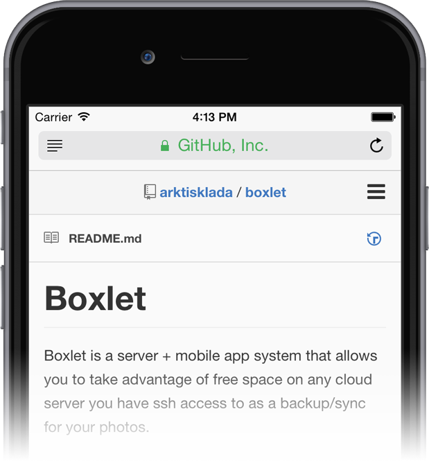 Install the Boxlet server ruby gem