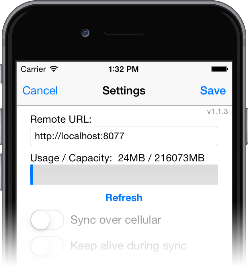 Configure your system, and sync your photos